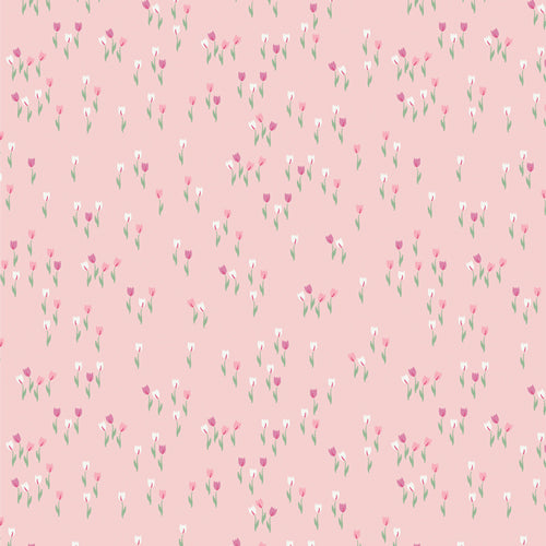{New Arrival} Art Gallery Fabrics THE CUR8TOR - Romantica Hillside Tulips
