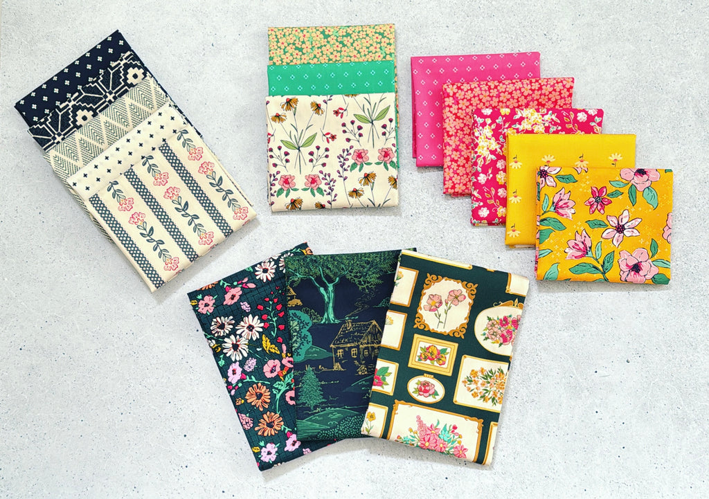 {New Arrival} Art Gallery Fabrics Abode Fat Quarter Bundle x 16 Fat Quarters