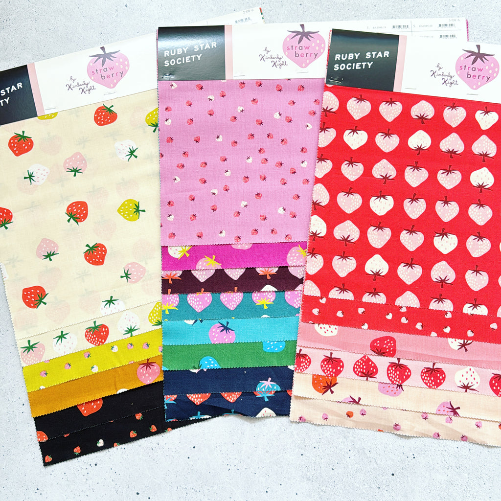 {New Arrival} Moda Ruby Star Society Strawberry Fat Quarter Bundle x 20 Pieces