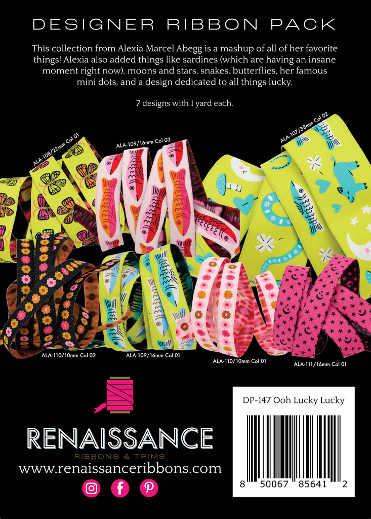 {New Arrival} Ruby Star Society Designer Ribbon Pack Alexia Marcel Abegg Oooh Lucky Lucky