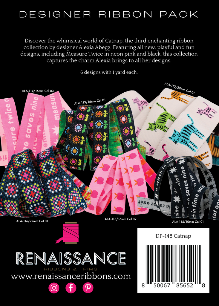 {New Arrival} Ruby Star Society Designer Ribbon Pack Alexia Marcel Abegg Catnap