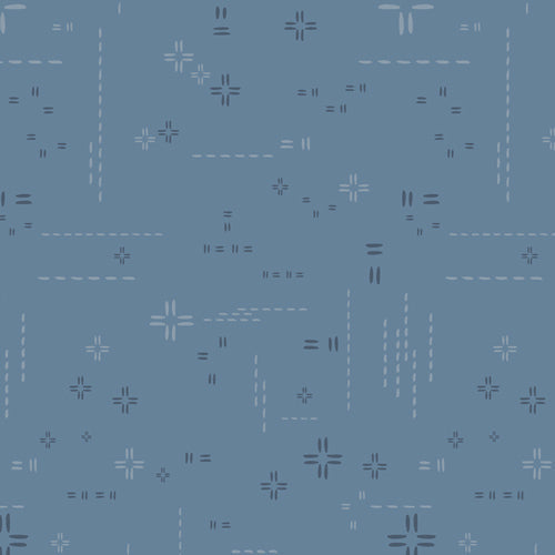 Art Gallery Decostitch Blue Minerale FAT QUARTER