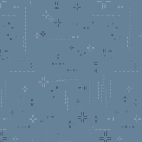 Art Gallery Decostitch Blue Minerale FAT QUARTER