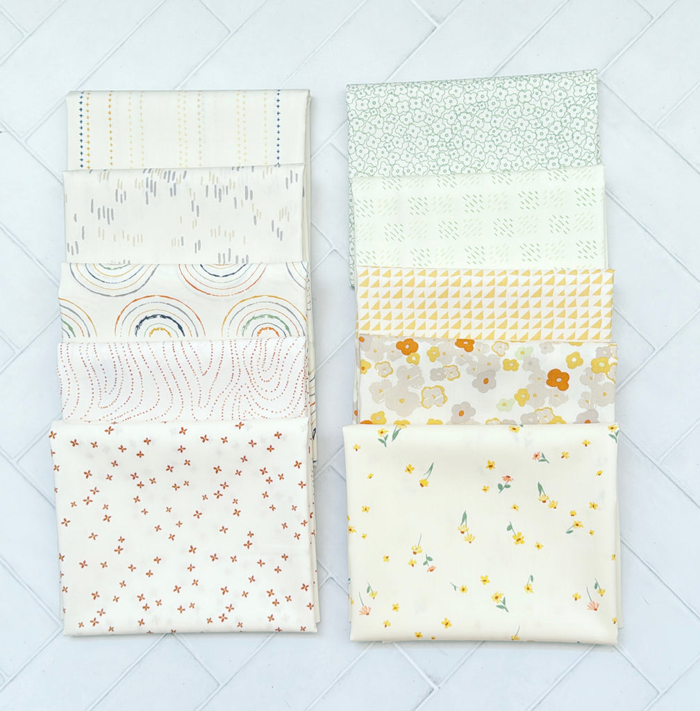 {New Arrival} Art Gallery Fabrics Mix the Volume Fat Quarter Bundle x 10 Fat Quarters Fresh