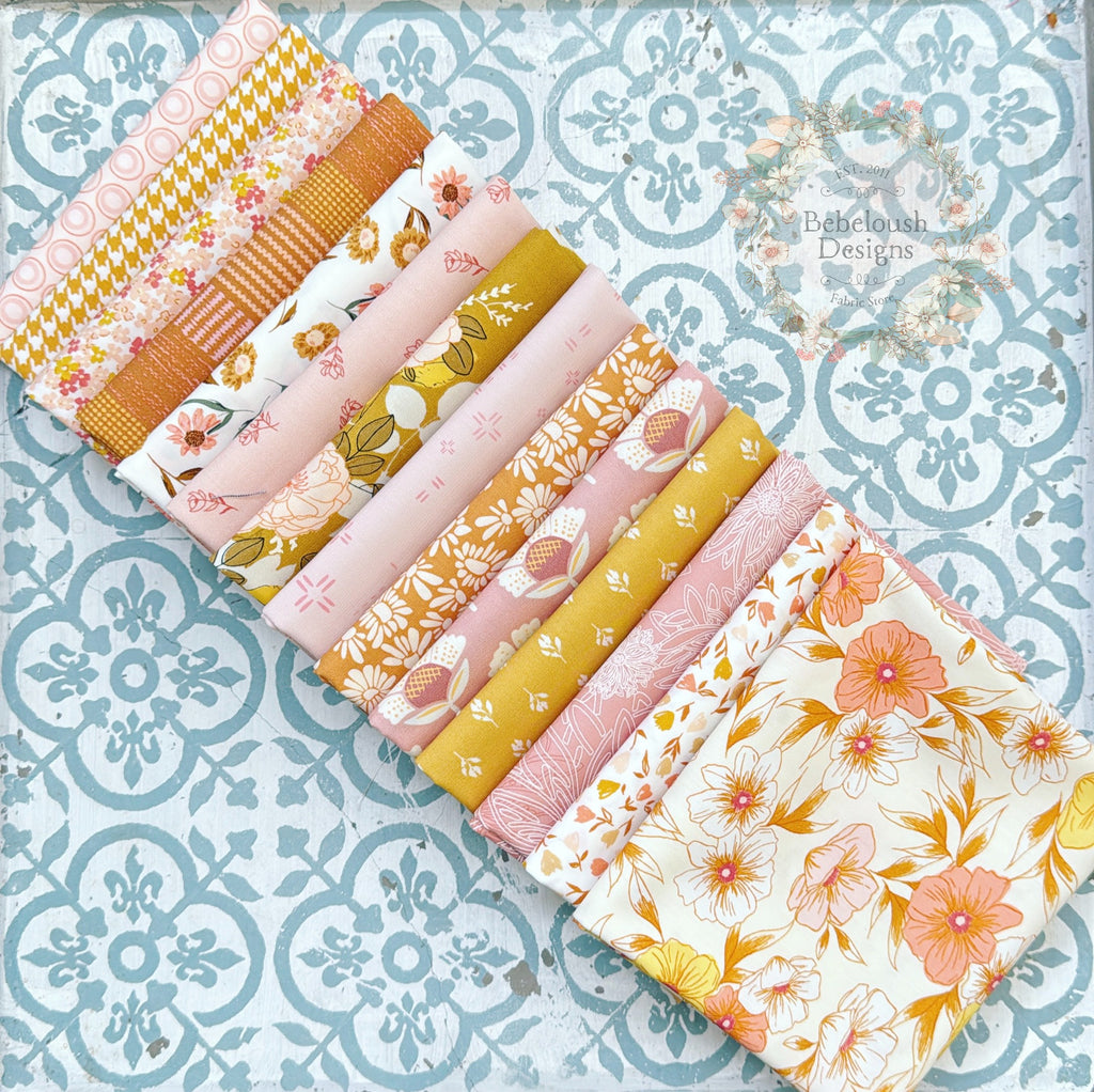 {New Arrival} Art Gallery Fabrics Curated Bundle Fat Quarter Bundles x 14 Pieces Floral Frenzy
