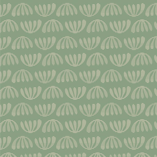 {New Arrival} Art Gallery Fabrics Evolve Boho Leaves Matcha