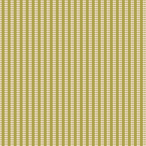 {New Arrival} Art Gallery Fabrics Evolve Diamond Stripe Key Lime