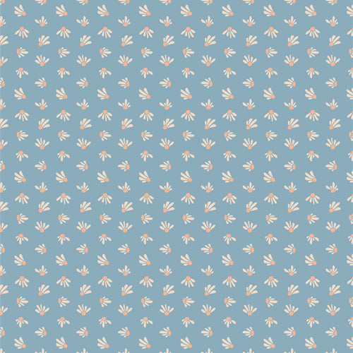 {New Arrival} Art Gallery Fabrics Evolve Coneflower Cerulean