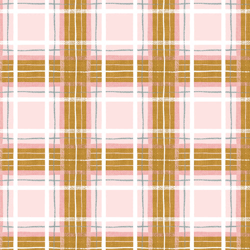 {New Arrival} Art Gallery Fabrics Adventale FLANNEL Jingle Plaid
