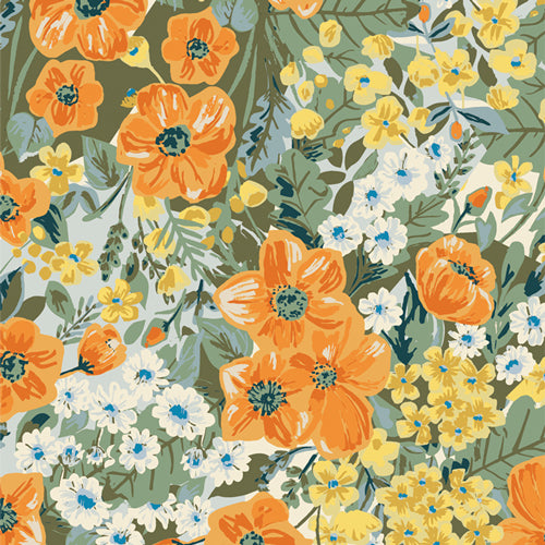 {New Arrival} Art Gallery Fabrics Heirloom FLANNEL Golden Days