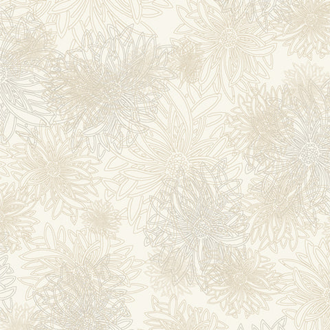 {New Arrival} Art Gallery Fabrics Floral Elements 2024 Vanilla Cream
