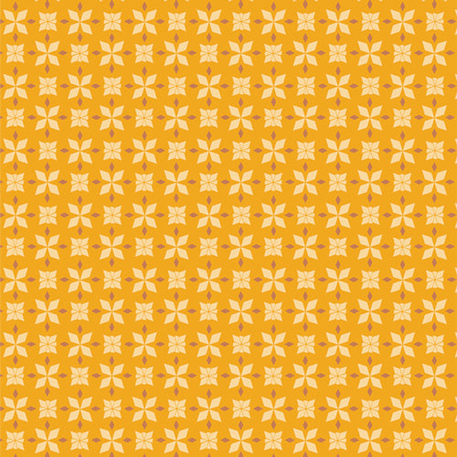 {New Arrival} Art Gallery Fabrics The Flower Seeds Harmony Burst Flax