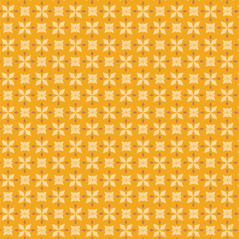 {New Arrival} Art Gallery Fabrics The Flower Seeds Harmony Burst Flax