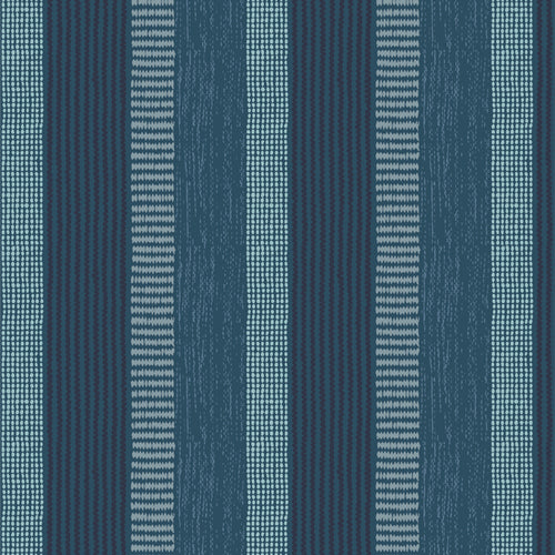 {New Arrival} Art Gallery Fabrics The Flower Seeds Eclectic Streak Ableu