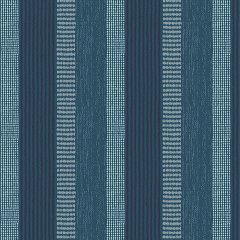 {New Arrival} Art Gallery Fabrics The Flower Seeds Eclectic Streak Ableu