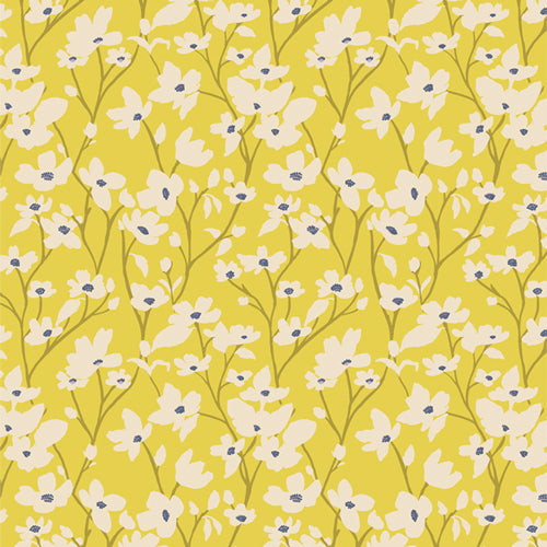 {New Arrival} Art Gallery Fabrics Fresh Linen Dogwood Sunlight