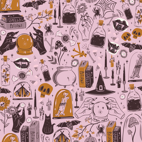 {New Arrival} Art Gallery Fabrics Ghostly & Haunted Witching Hour Eerie