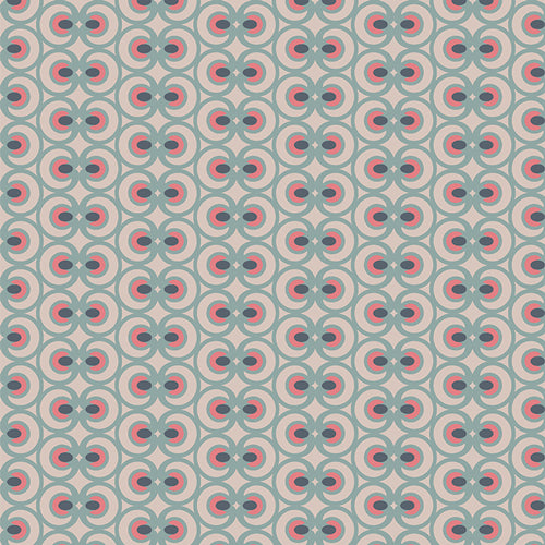 Art Gallery Fabrics HyperNature Op Art Celeste