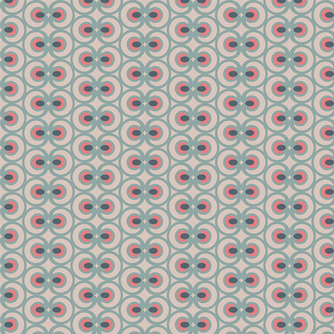 Art Gallery Fabrics HyperNature Op Art Celeste