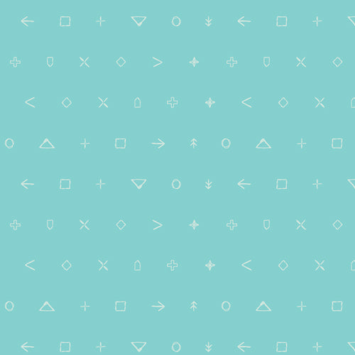 Art Gallery Icon Elements Character Sky FAT QUARTER