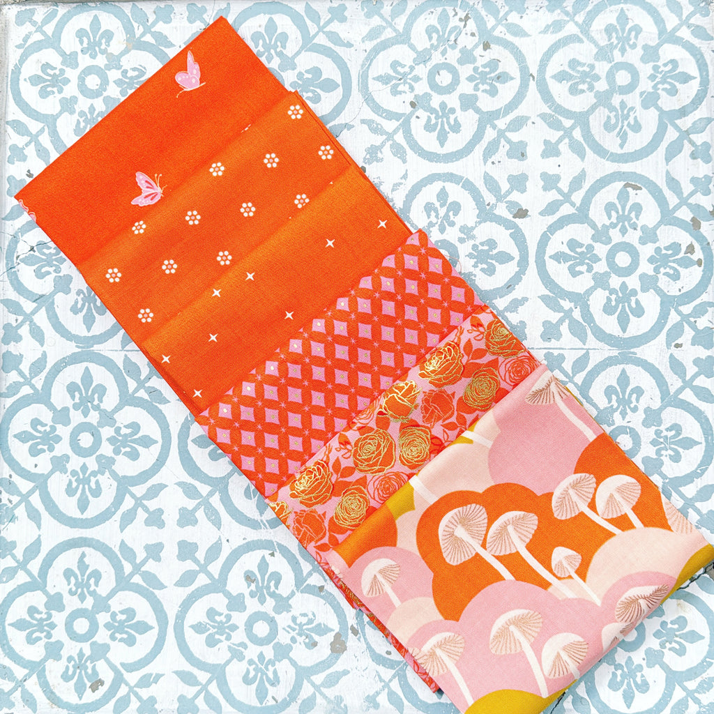 {New Arrival} Moda Ruby Star Society Sampler Curated Fat Quarter Bundle x 6 Daydream