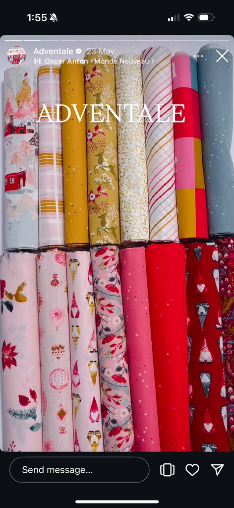 {New Arrival} Art Gallery Fabrics Adventale Fat Quarter Bundle x 16 Fat Quarters
