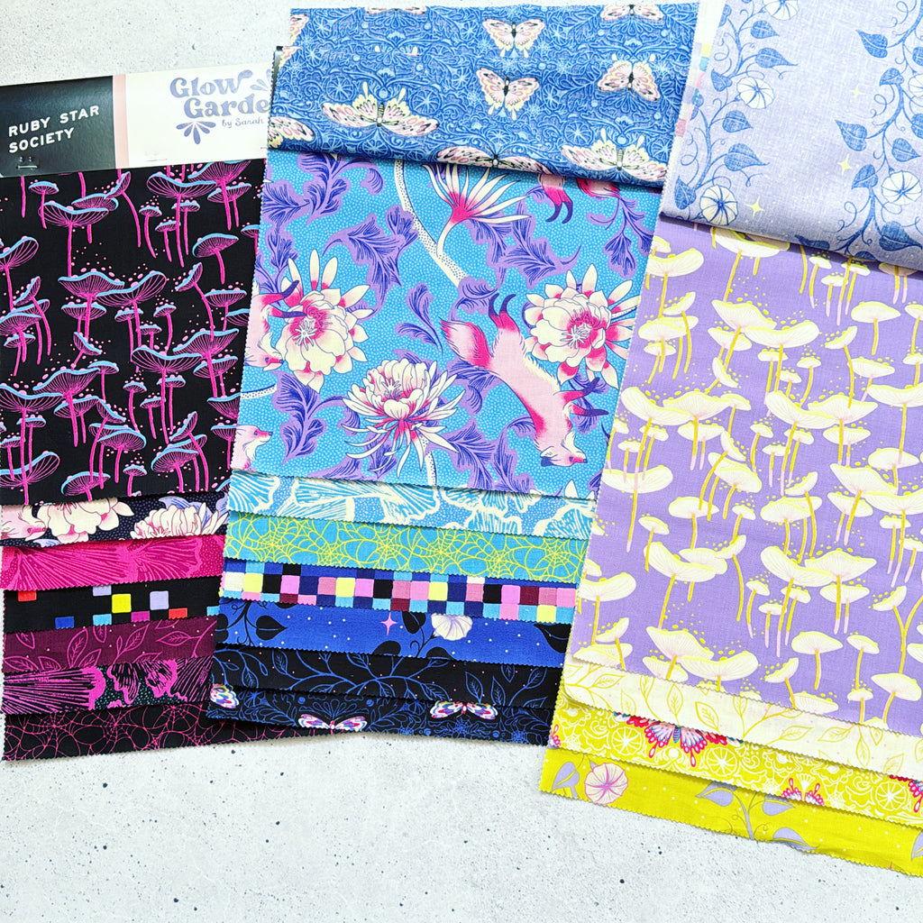 {New Arrival} Moda Ruby Star Society Glow Garden Fat Quarter Bundle x 24 Pieces
