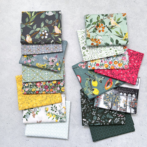 {New Arrival} Art Gallery Fabrics Plentiful Fat Quarter Bundle x 16 Fat Quarters