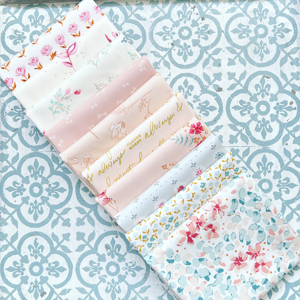 {New Arrival} Art Gallery Fabrics Curated Bundle Fat Quarter Bundles x 10 Pieces Covent Garden