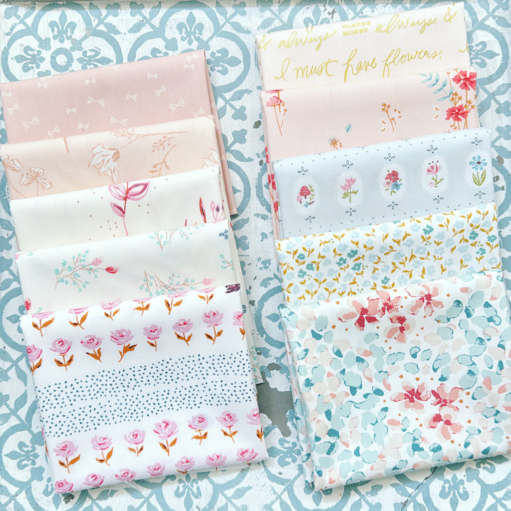 {New Arrival} Art Gallery Fabrics Curated Bundle Fat Quarter Bundles x 10 Pieces Covent Garden