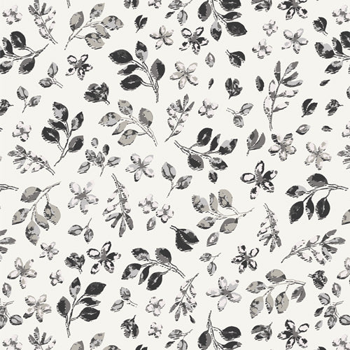 {New Arrival} Art Gallery Fabrics InkPerfect Carbon Edition Botanical Imprint