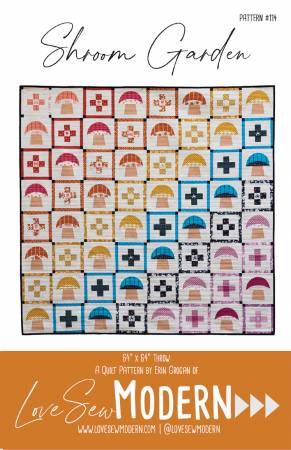 {New Arrival} Love Sew Modern Shrrom Garden Pattern