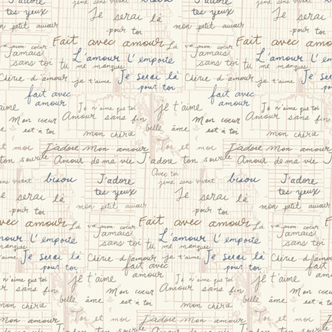 {New Arrival} Art Gallery Fabrics Mademoiselle Vintage Love