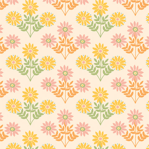 {New Arrival} Art Gallery Fabrics Marigold Tokenblooms