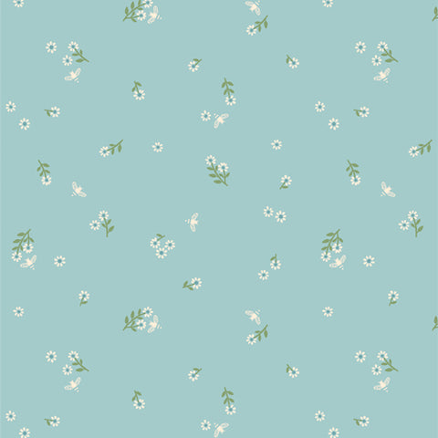 {New Arrival} Art Gallery Fabrics Marigold Foraging Flutter Mist