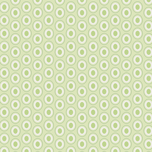 {New Arrival} Art Gallery Fabrics Oval Elements Sugar Green