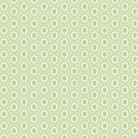 {New Arrival} Art Gallery Fabrics Oval Elements Sugar Green