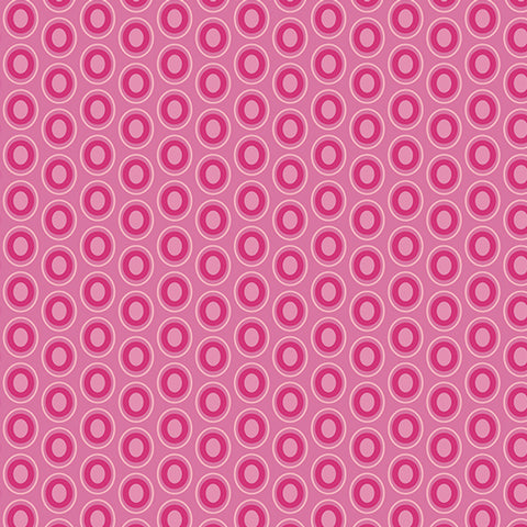 {New Arrival} Art Gallery Fabrics Oval Elements Passionate Fuchsia
