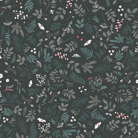{New Arrival} Art Gallery Fabrics Plentiful Dark Foresta