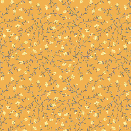 {New Arrival} Art Gallery Fabrics Plentiful Dancing Florets Solar