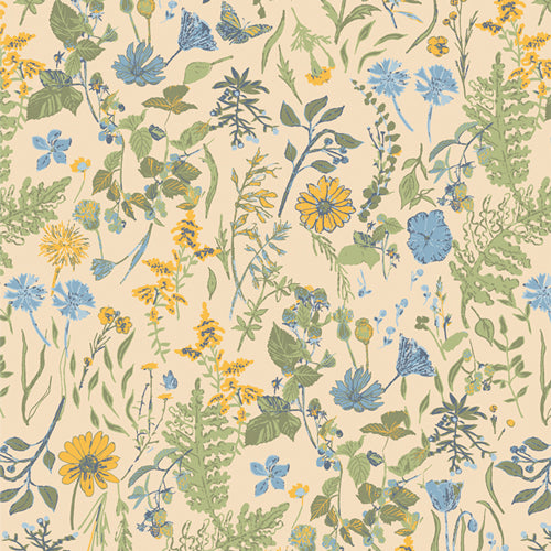 {New Arrival} Art Gallery Fabrics Potager Peaceful Meadow Dawn