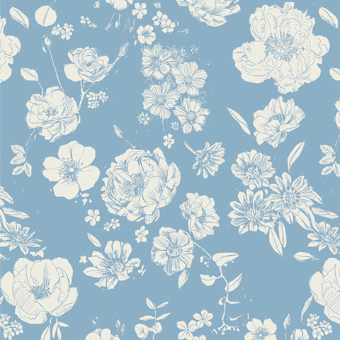 {New Arrival} Art Gallery Fabrics Potager Flowers for Mom Porcelain