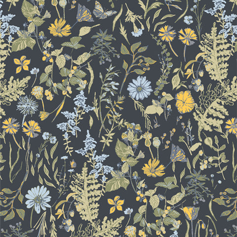 {New Arrival} Art Gallery Fabrics Potager Peaceful Meadow Dusk