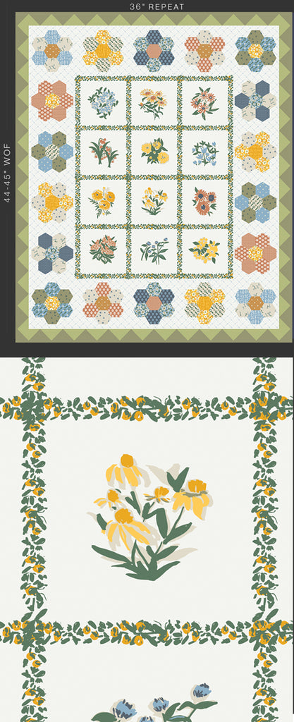 {New Arrival} Art Gallery Fabrics Potager Kitchen Garden Panel