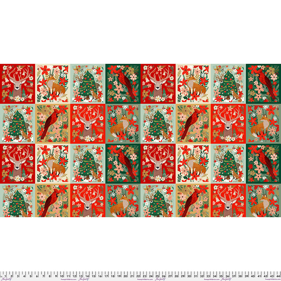 {New Arrival} FreeSpirit Mia Charro Christmas Spirit Christmas Spirit - Multi  - Panel