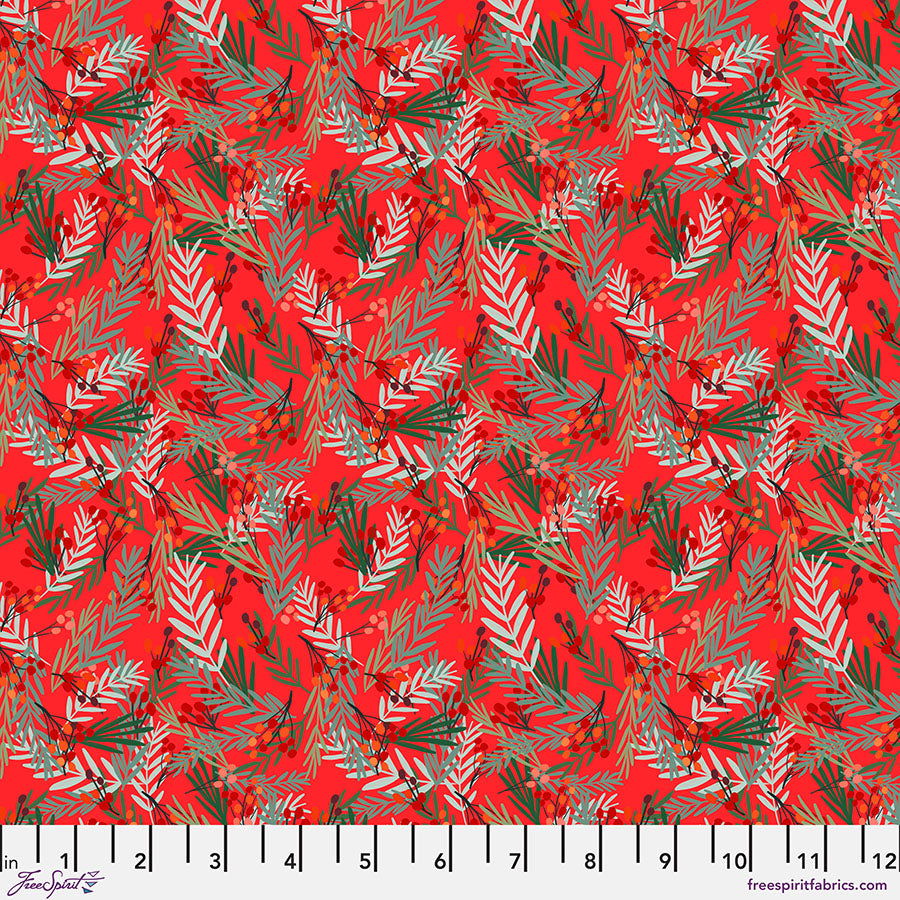 {New Arrival} FreeSpirit Mia Charro Christmas Spirit Deli Berries - Red