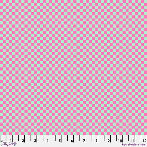 {New Arrival} FreeSpirit Tula Pink Untamed Check Please - Cosmic