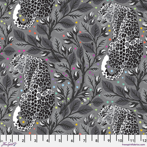 {Pre-Order October} FreeSpirit Tula Pink Graywork Birthmark - Shadow