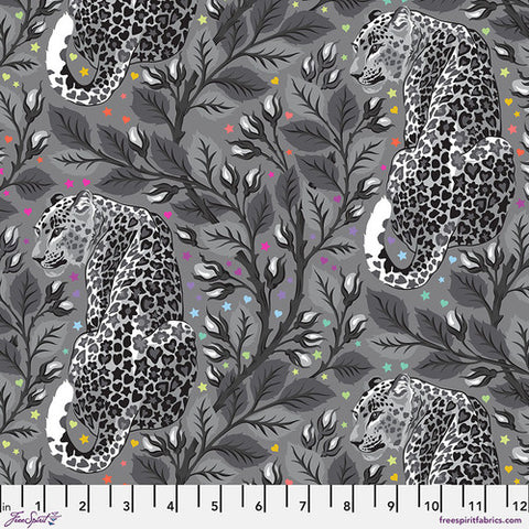{Pre-Order October} FreeSpirit Tula Pink Graywork Birthmark - Shadow