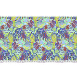 {Pre-Order April} FreeSpirit Tula Pink Floral Reef - Reef What You Sew Marine